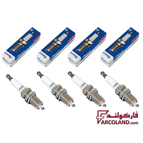 خرید و قیمت شمع موتور خودرو تورچ دو پلاتین مدل K6RDY مناسب پژو 405 (چهار عدد) پایه کوتاه