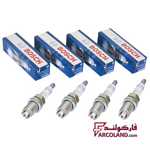 خرید و قیمت شمع موتور خودرو بوش BOSCH دو پلاتین مدل FLR8LDCU مناسب پژو 405 پایه کوتاه بسته چهار عددی