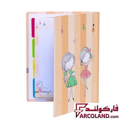 خرید و قیمت دفتر کلاسوری فانتزی