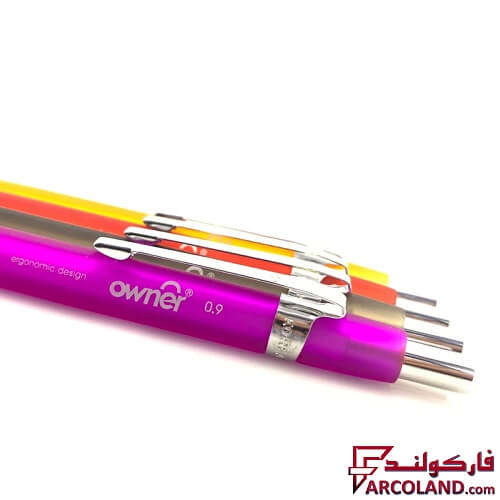 خرید اینترنتی و قیمت مداد نوکی ژله ای اونر قطر نوشتاری 0.9 میلی متر گریپ دار (اتود فشاری OWNER)