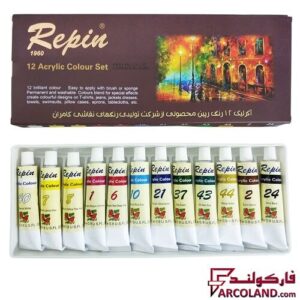 خرید اینترنتی و قیمت رنگ اکریلیک رپین از برند کامران