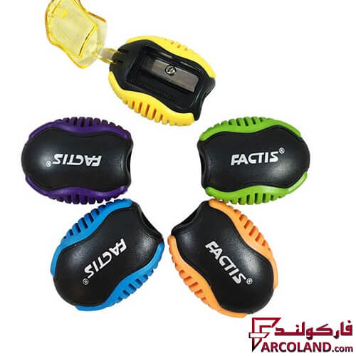خرید اینترنتی و قیمت مداد تراش فانتزی مخزن دار فکتیس مدل Factis F8888