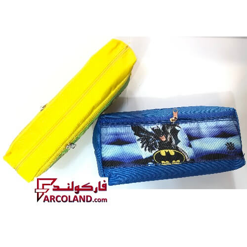 خرید اینترنتی و قیمت جامدادی پارچه ای طرح فانتزی زیپ دار مدل پسرانه