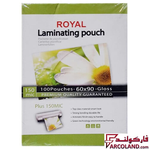 طلق پرس کارت 9 × 6 سانتی متر 150 میکرون بسته 100 عددی