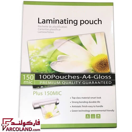 طلق پرس کارت 12 × 9 سانتی متر 150 میکرون بسته 100 عددی