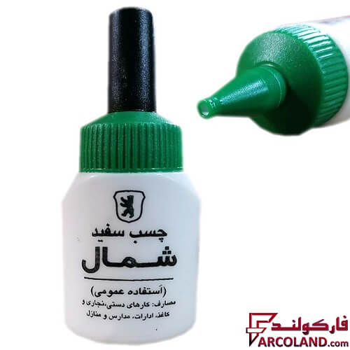 چسب چوب سفید شمال مدل تیوپی حجم 75 گرم