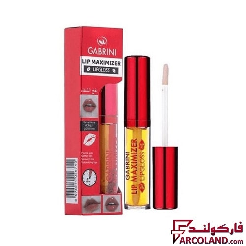 حجم دهنده و براق کننده لب گابرینی مدل LipGloss حجم 7 میلی لیتر