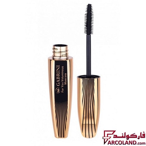 ریمل حجم دهنده با برس سیلیکونی گابرینی مدل VOLUMINOUS حجم 10 میلی لیتر