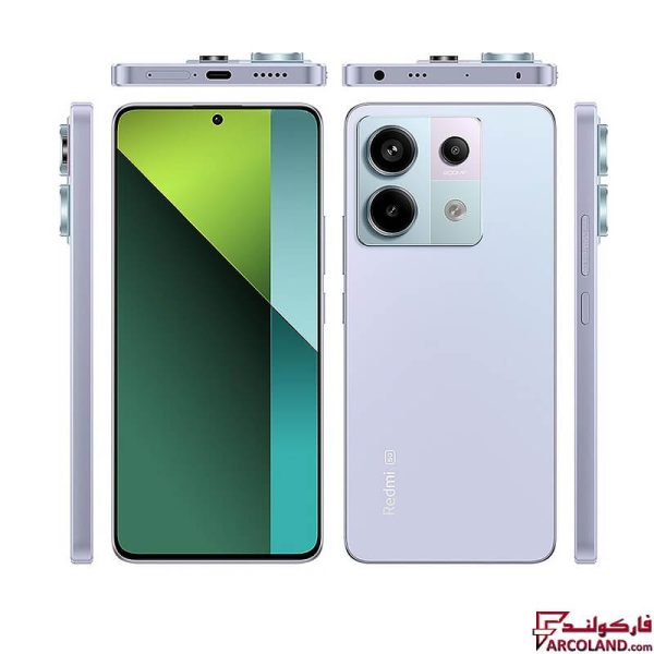 خرید اینترنتی و قیمت گوشی موبايل شیائومی مدل Redmi Note 13 Pro 5G ظرفیت 512 گیگابایت رم 12 گیگابایت