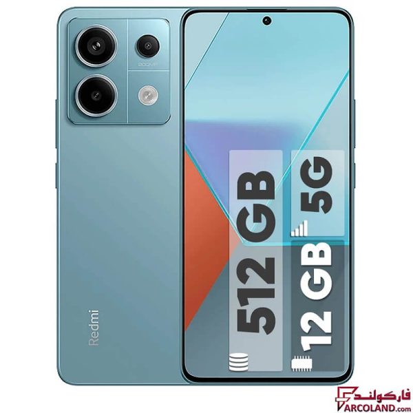 گوشی موبايل شیائومی مدل Redmi Note 13 Pro 5G ظرفیت 512 گیگابایت رم 12 گیگابایت