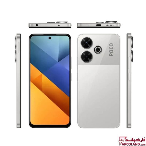 خرید اینترنتی و قیمت گوشی موبایل شیائومی مدل Poco M6 4G ظرفیت 256 گیگابایت رم 8 گیگابایت