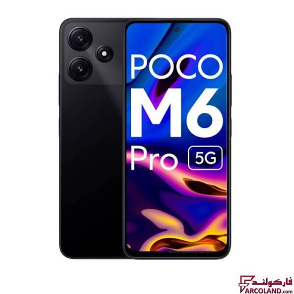 گوشی موبایل شیائومی مدل Poco M6 Pro 5G ظرفیت 256 گیگابایت رم 8 گیگابایت