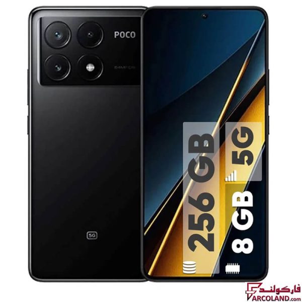 گوشی موبایل شیائومی مدل Poco X6 Pro 5G ظرفیت 256 گیگابایت رم 8 گیگابایت