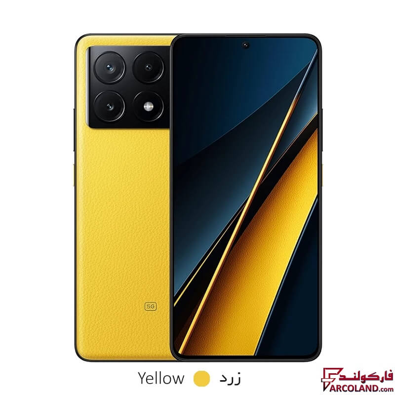 خرید اینترنتی و قیمت گوشی موبایل شیائومی مدل Poco X6 Pro 5G ظرفیت 256 گیگابایت رم 8 گیگابایت