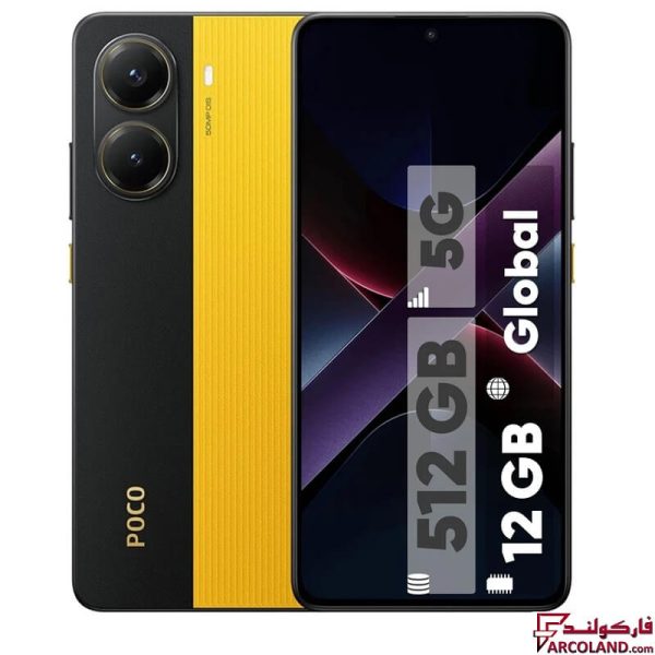 گوشی موبایل شیائومی مدل Poco X7 Pro 5G ظرفیت 512 گیگابایت رم 12 گیگابایت