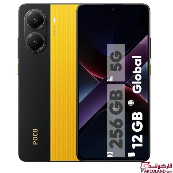 گوشی موبایل شیائومی مدل Poco X7 Pro 5G ظرفیت 256 گیگابایت رم 12 گیگابایت