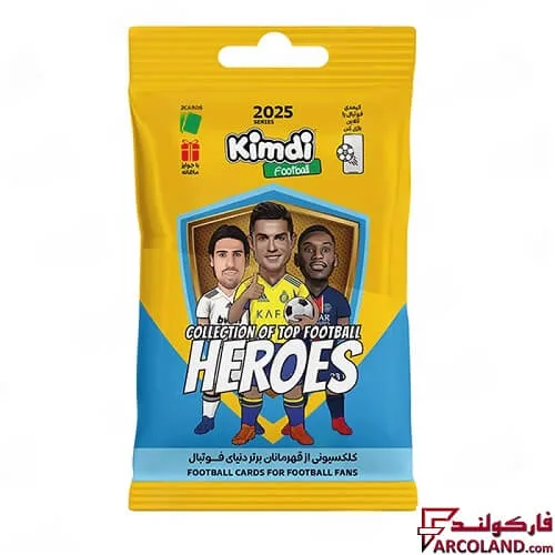 خرید اینترنتی و قیمت کیمدی کارت فوتبال مدل Heroes 2025