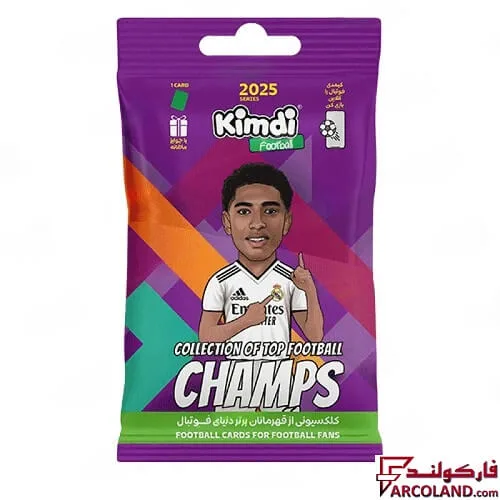 کیمدی کارت فوتبال چمپس مدل Champs 2025