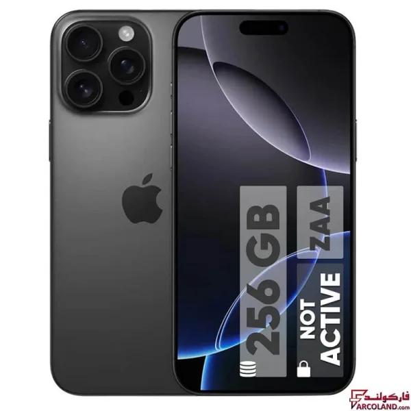گوشی موبایل اپل iPhone 16 Pro Max ZA/A ظرفیت 256 گیگابایت رم 8 گیگابایت – Not Active