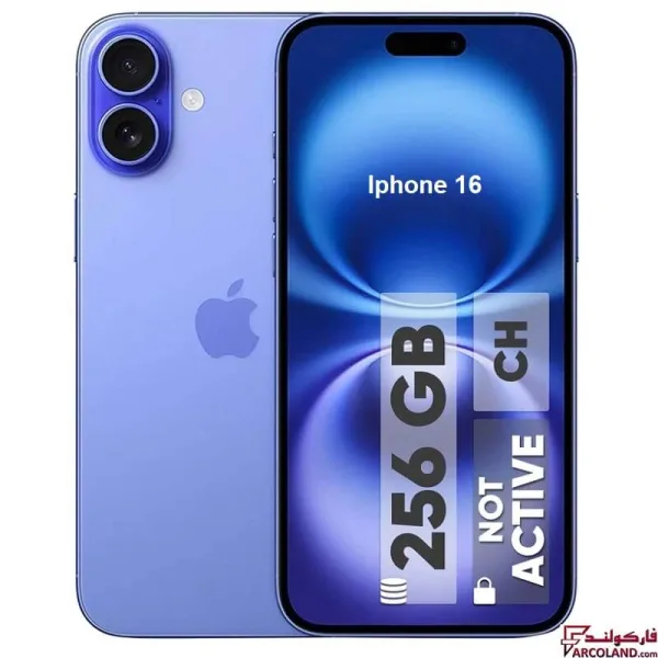 گوشی موبایل اپل iPhone 16 CH/A ظرفیت 256 گیگابایت رم 8 گیگابایت – Not Active
