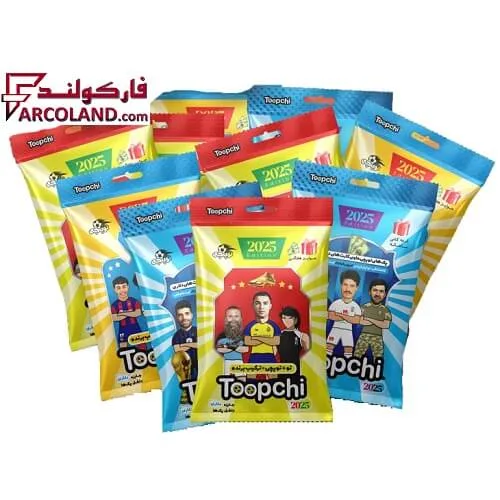 توپچی کارت فوتبال هیرو 2025 بسته 10 عددی