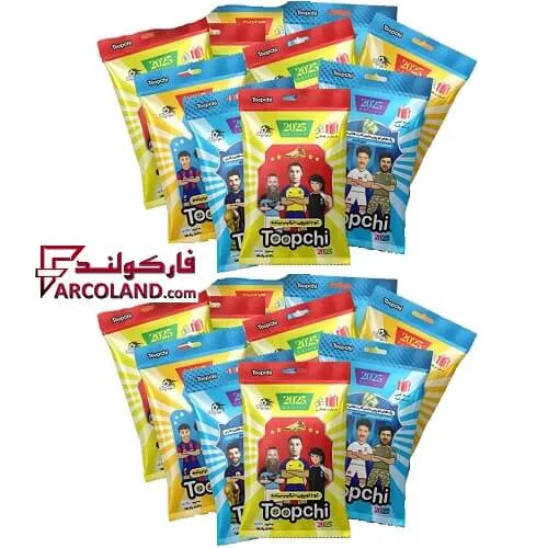 توپچی کارت فوتبال هیرو 2025 بسته 20 عددی