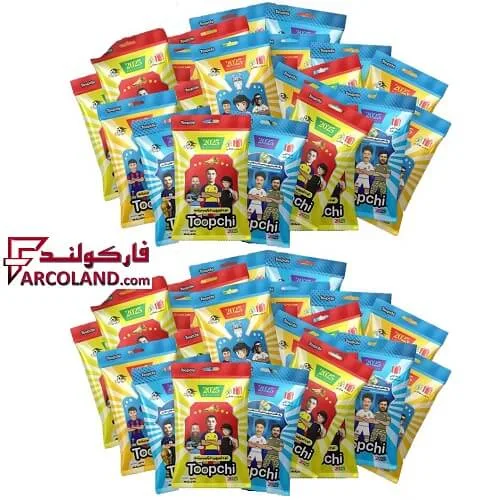 توپچی کارت فوتبال هیرو 2025 بسته 48 عددی