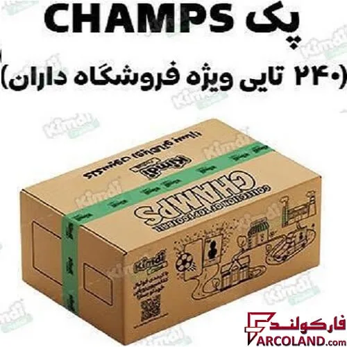 خرید اینترنتی و قیمت کیمدی کارت فوتبال چمپس مدل Champs 2025 بسته 240 عددی