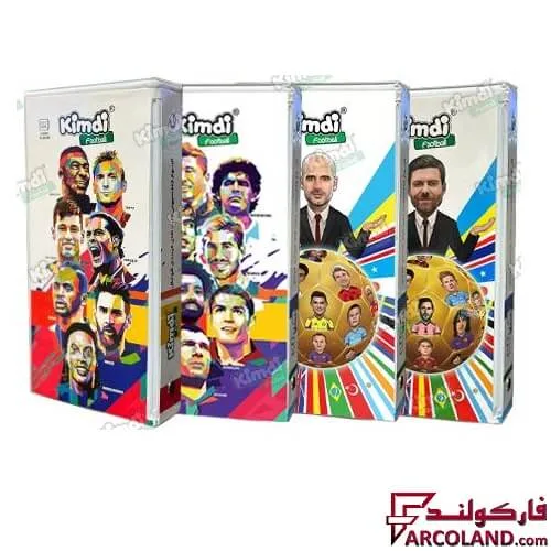 آلبوم کیمدی کارت فوتبال 2025 طرح 1 ظرفیت 120 عددی