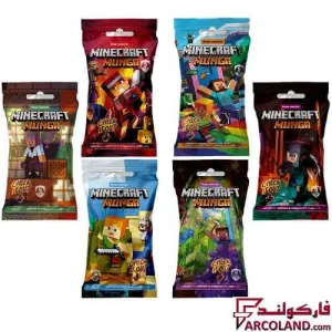 خرید اینترنتی و قیمت بسته کارت ماینکرفت مونگا مدل Minecraft Munga