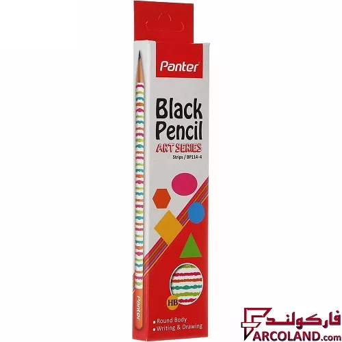 خرید اینترنتی و قیمت مداد پنتر مدل BP114 طرح Strips سری Art بسته 12 عددی