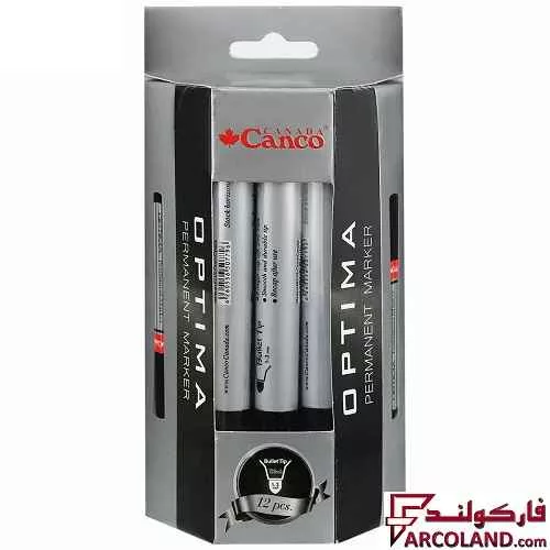 خرید اینترنتی و قیمت ماژیک کنکو مدل اپتیما کد 7857 بسته 12 عددی