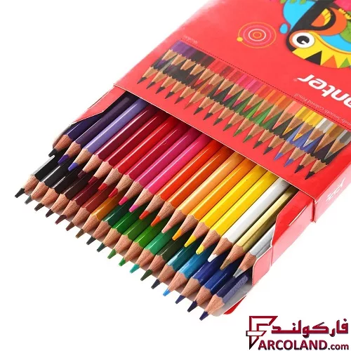 خرید اینترنتی و قیمت مداد رنگی 36 رنگ پنتر جعبه مقوایی کد PCP103