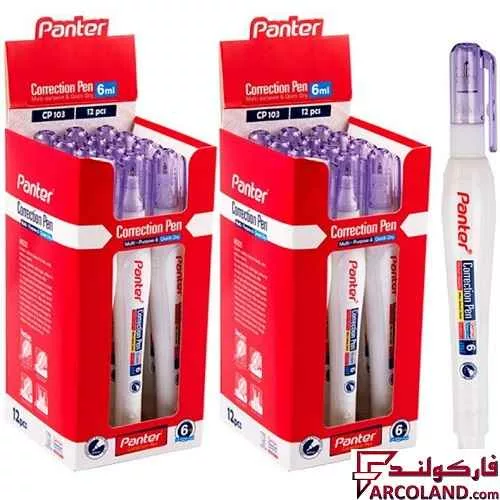 لاک غلط گیر قلمی پنتر مدل CP103 حجم 6ml بسته 24 عددی