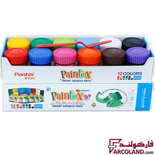 خرید اینترنتی و قیمت گواش 12 رنگ پنتر و یونیسف مدل پوشرنگ پینتکس کد UGP712