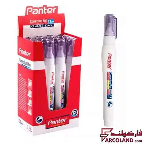 لاک غلط گیر قلمی پنتر مدل CP102 حجم 12ml بسته 12 عددی