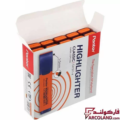 خرید اینترنتی و قیمت ماژیک علامت گذار پنتر مدل classic کد Ch-511 بسته 10 عددی