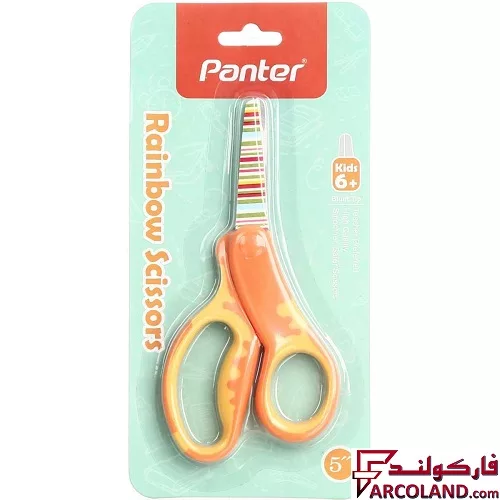 قیچی کودک پنتر مدل رنگین کمان کد Rainbow S106