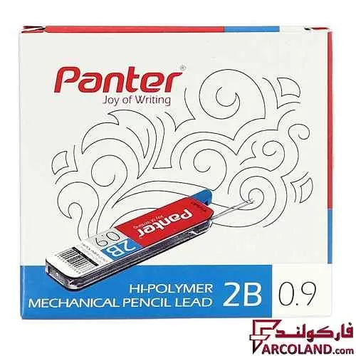 نوک مداد نوکی 0.9 میلی متری پنتر کد PL108 بسته 12 عددی