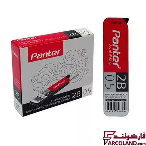 نوک مداد نوکی 0.5 میلی متری پنتر کد PL106 بسته 12 عددی