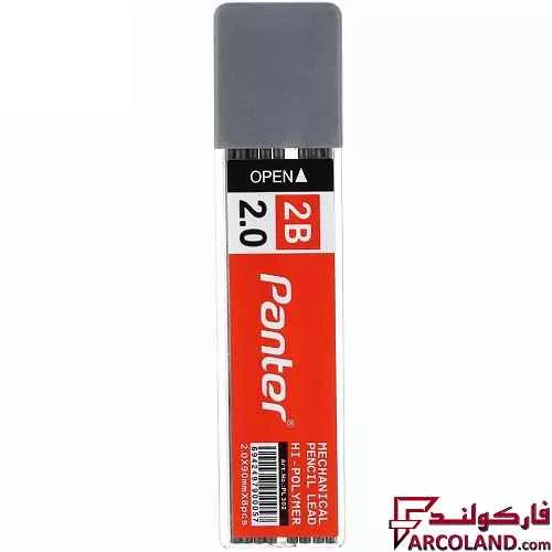 نوک مداد نوکی 2.0 میلی متری پنتر کد 302