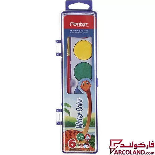 آبرنگ 6 رنگ پنتر مدل Toucan Design کد PWC105