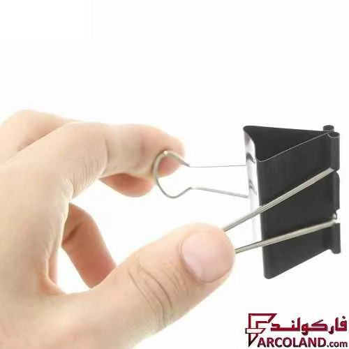 خرید اینترنتی و قیمت گیره کاغذ کلیپسی پنتر سایز 51 میلی متر کد BC108