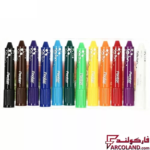 خرید اینترنتی و قیمت پاستل روغنی 12 رنگ پنتر مدل SOP721