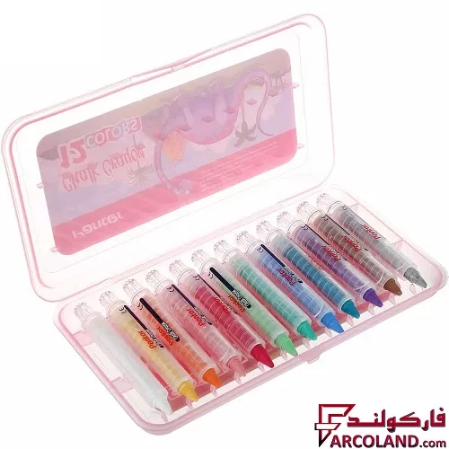 خرید اینترنتی و قیمت پاستل گچی 12 رنگ پنتر مدل CHC722