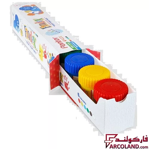 خرید اینترنتی و قیمت رنگ انگشتی 6 رنگ پنتر مدل فیندکس کد FP105