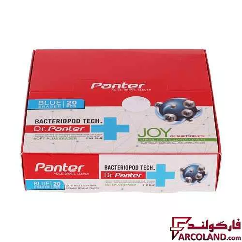پاک کن پنتر مدل Soft Plus Eraser کد E141 بسته 20 عددی