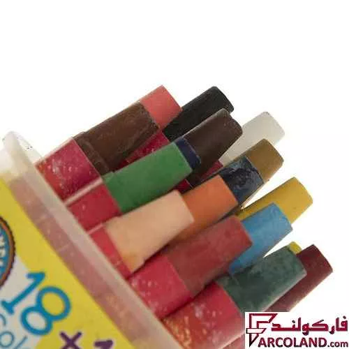 خرید اینترنتی و قیمت پاستل روغنی 1+18 رنگ آریا لیوانی کد Arya 2019