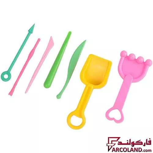 خرید اینترنتی و قیمت خمیر شنی سطلی 2 رنگ آریا مدل Arya 1080