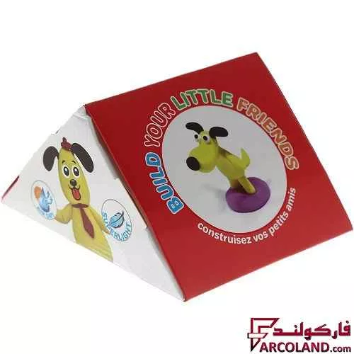 خمیر بازی 4 رنگ کنکو طرح سگ کد 4825